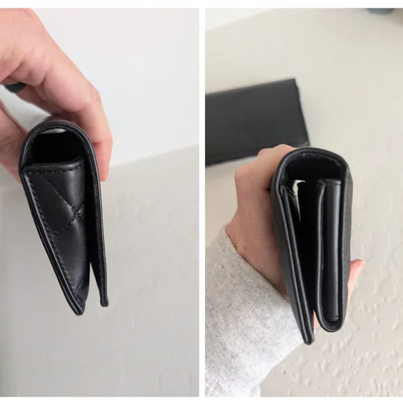 Chanel Black Leather Large Eyeglass/Sunglasses Case. EUC - Picture 7 of 12